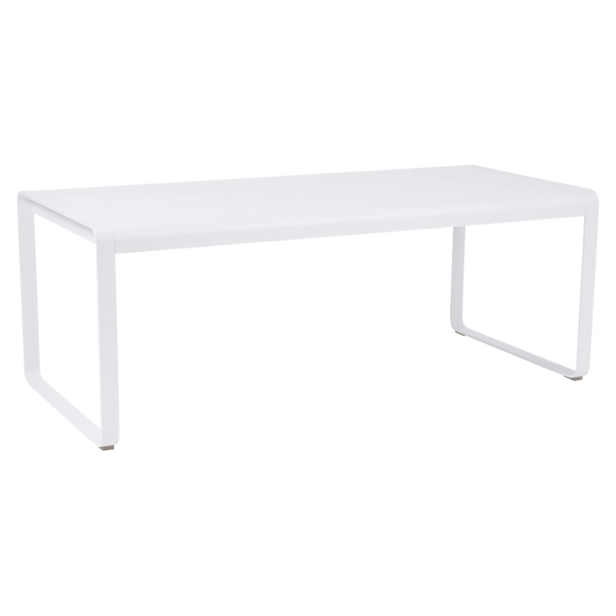 Table 90x196cm BELLEVIE PREMIUM Fermob blanc coton