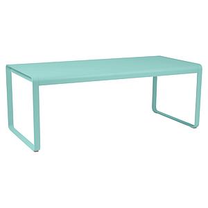 Table 90x196cm BELLEVIE PREMIUM Fermob bleu lagune