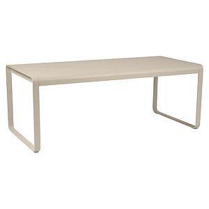 Table 90x196cm BELLEVIE PREMIUM Fermob brun muscade