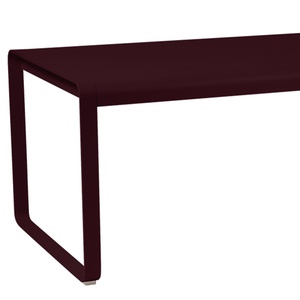 Table 90x196cm BELLEVIE PREMIUM Fermob cerise noire