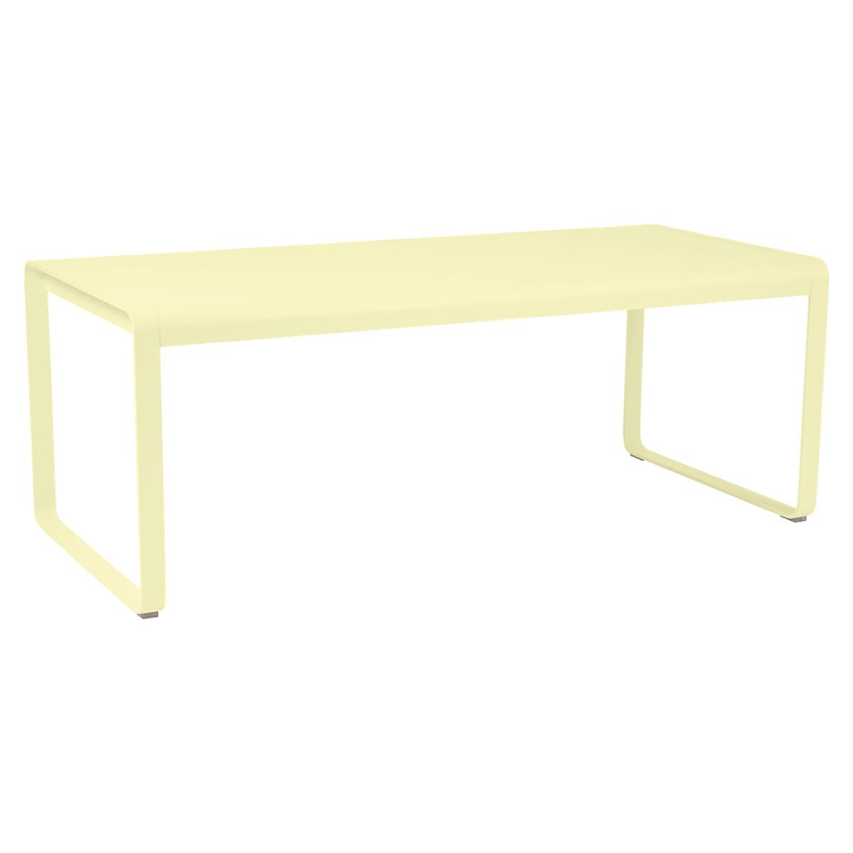 Table 90x196cm BELLEVIE PREMIUM Fermob citron givré