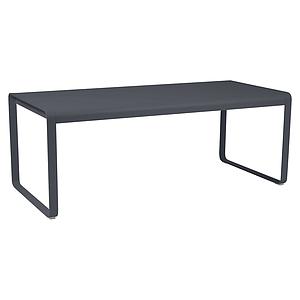 Table 90x196cm BELLEVIE PREMIUM Fermob gris carbone