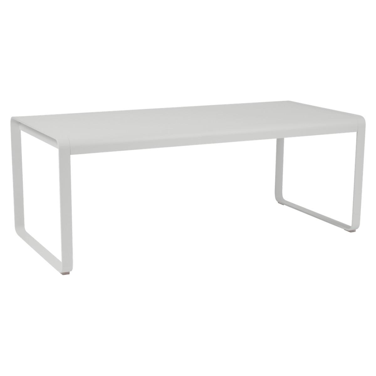 Table 90x196cm BELLEVIE PREMIUM Fermob gris métal