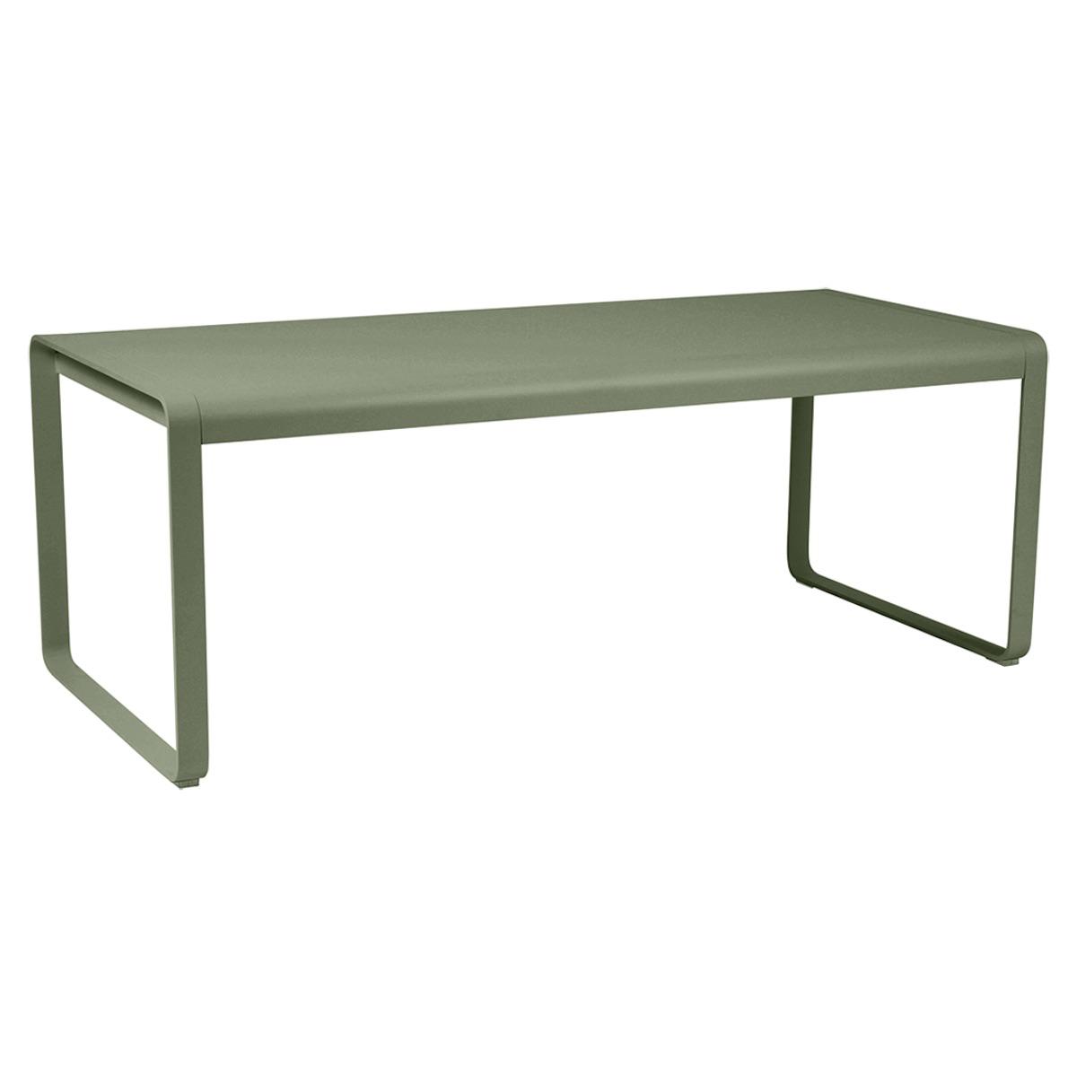 Table 90x196cm BELLEVIE PREMIUM Fermob  vert cactus