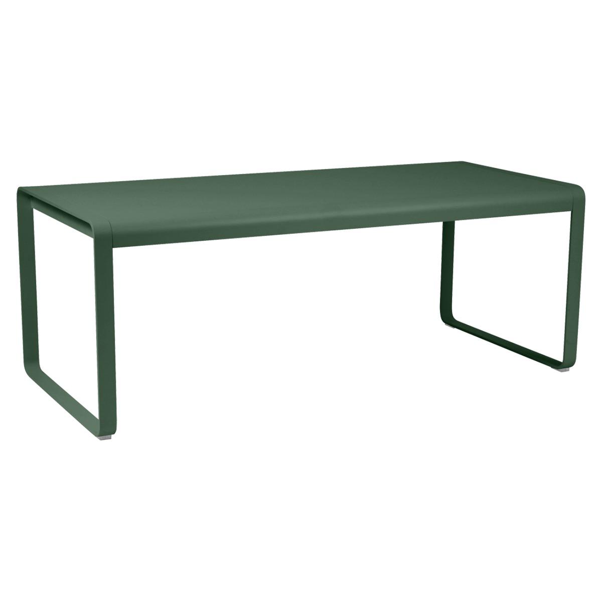 Table 90x196cm BELLEVIE PREMIUM Fermob vert cèdre