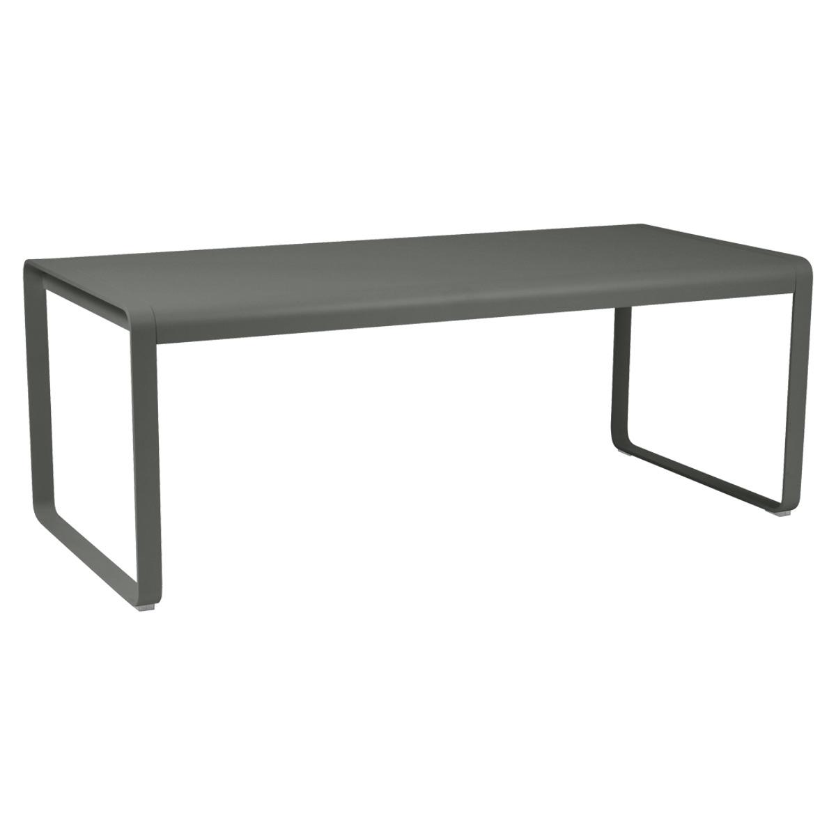 Table 90x196cm BELLEVIE PREMIUM Fermob vert romarin
