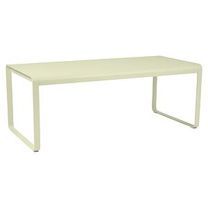 Table 90x196cm BELLEVIE PREMIUM Fermob vert tilleul