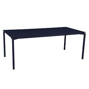 Table 95x195cm CALVI Fermob Bleu Abysse