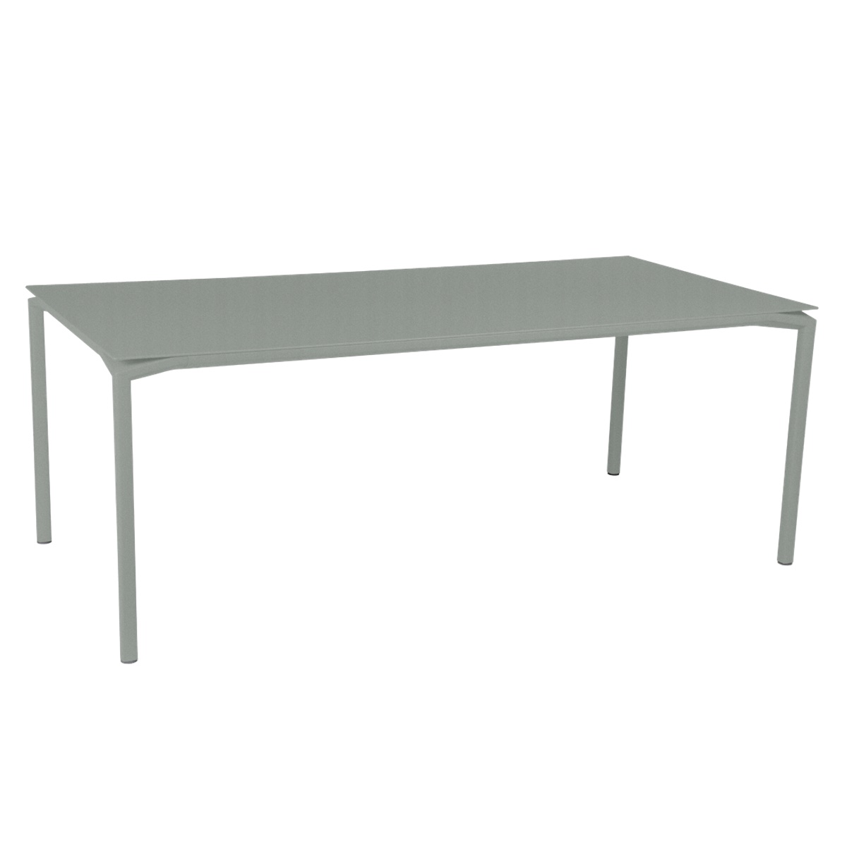 Table 95x195cm CALVI Fermob gris lapilli 