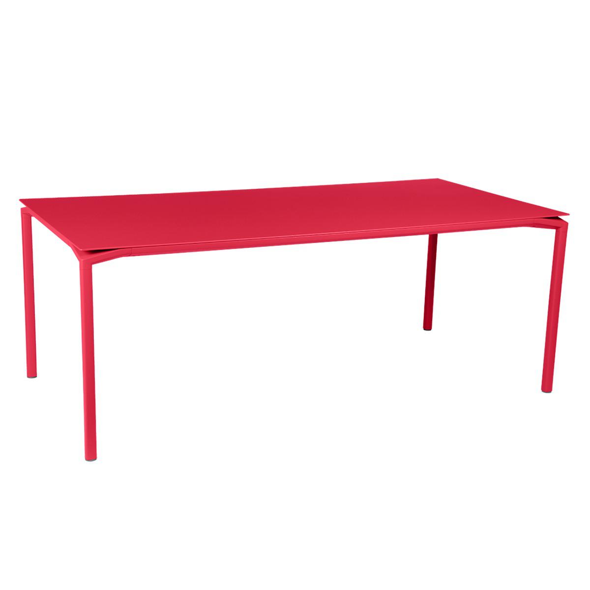 Table 95x195cm CALVI Fermob rose praline