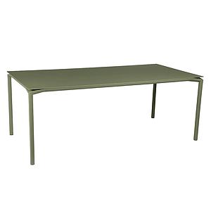 Table 95x195cm CALVI Fermob  vert cactus