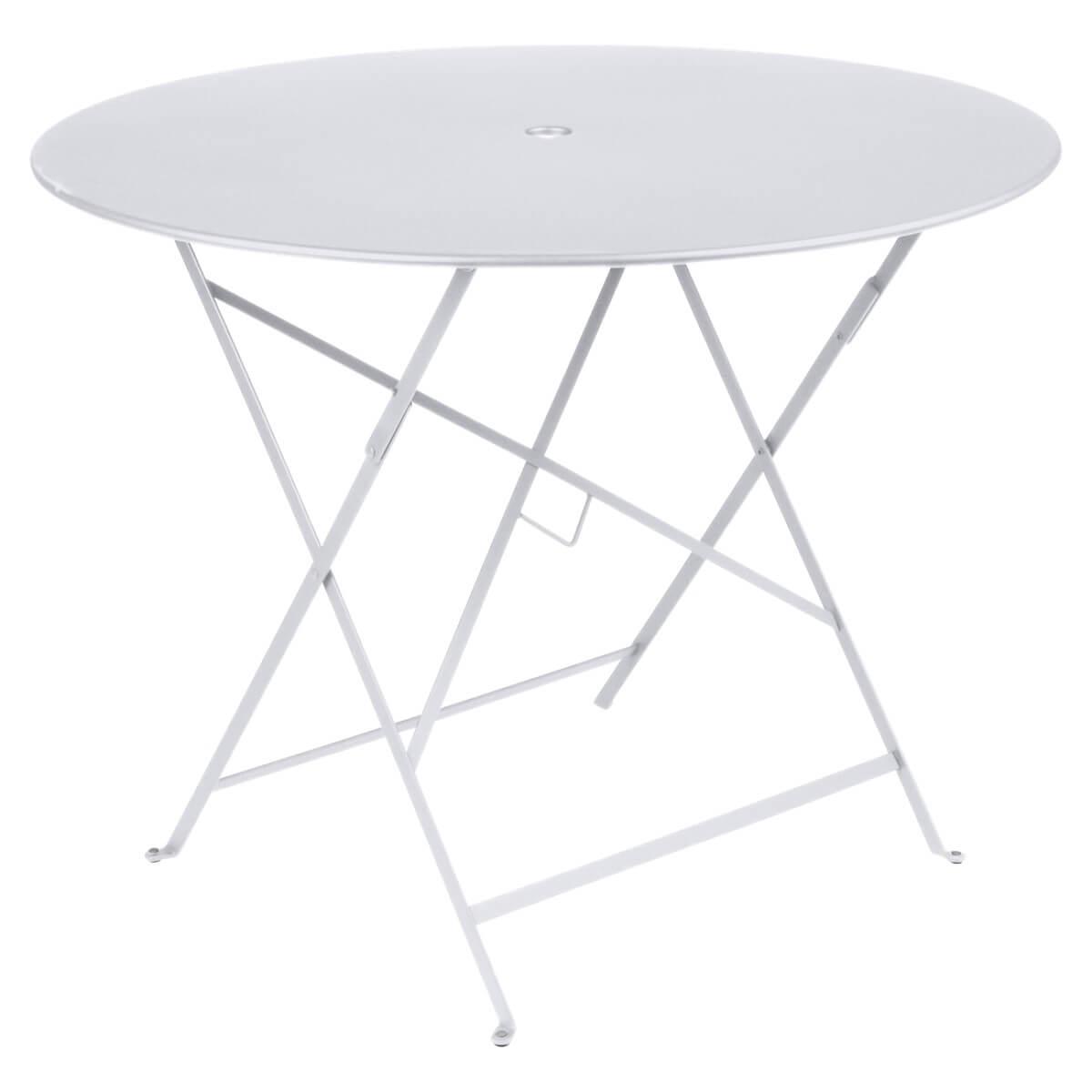 Table 96cm BISTRO Fermob blanc coton