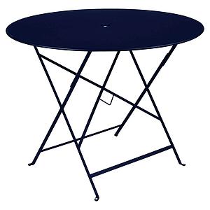 Table 96cm BISTRO Fermob bleu abysse