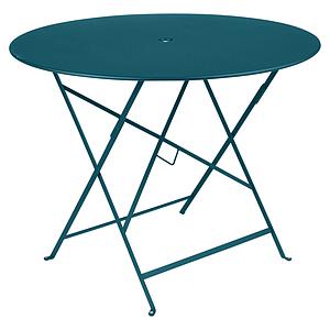 Table 96cm BISTRO Fermob bleu acapulco