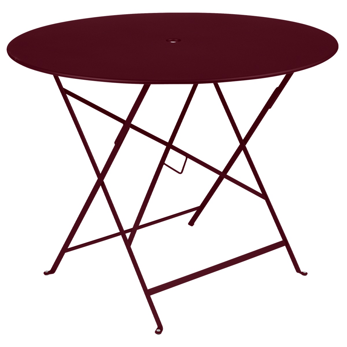 Table 96cm BISTRO Fermob Cerise noire