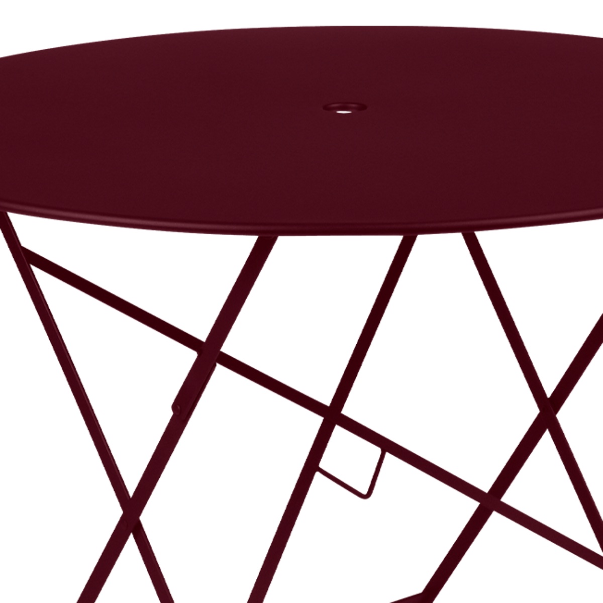 Table 96cm BISTRO Fermob Cerise noire