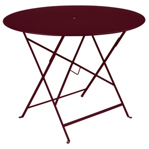 Table 96cm BISTRO Fermob Cerise noire