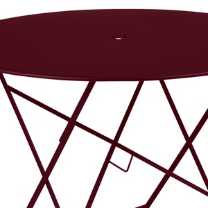 Table 96cm BISTRO Fermob Cerise noire