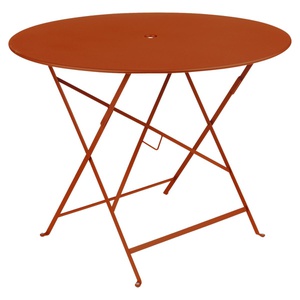 Table 96cm BISTRO Fermob orange confite