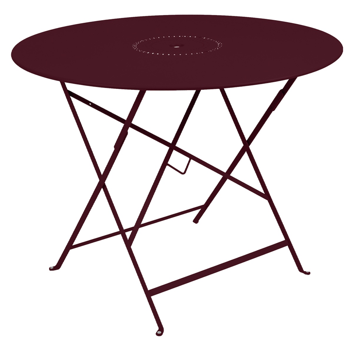 Table 96cm FLOREAL Fermob cerise noir
