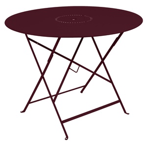 Table 96cm FLOREAL Fermob cerise noir