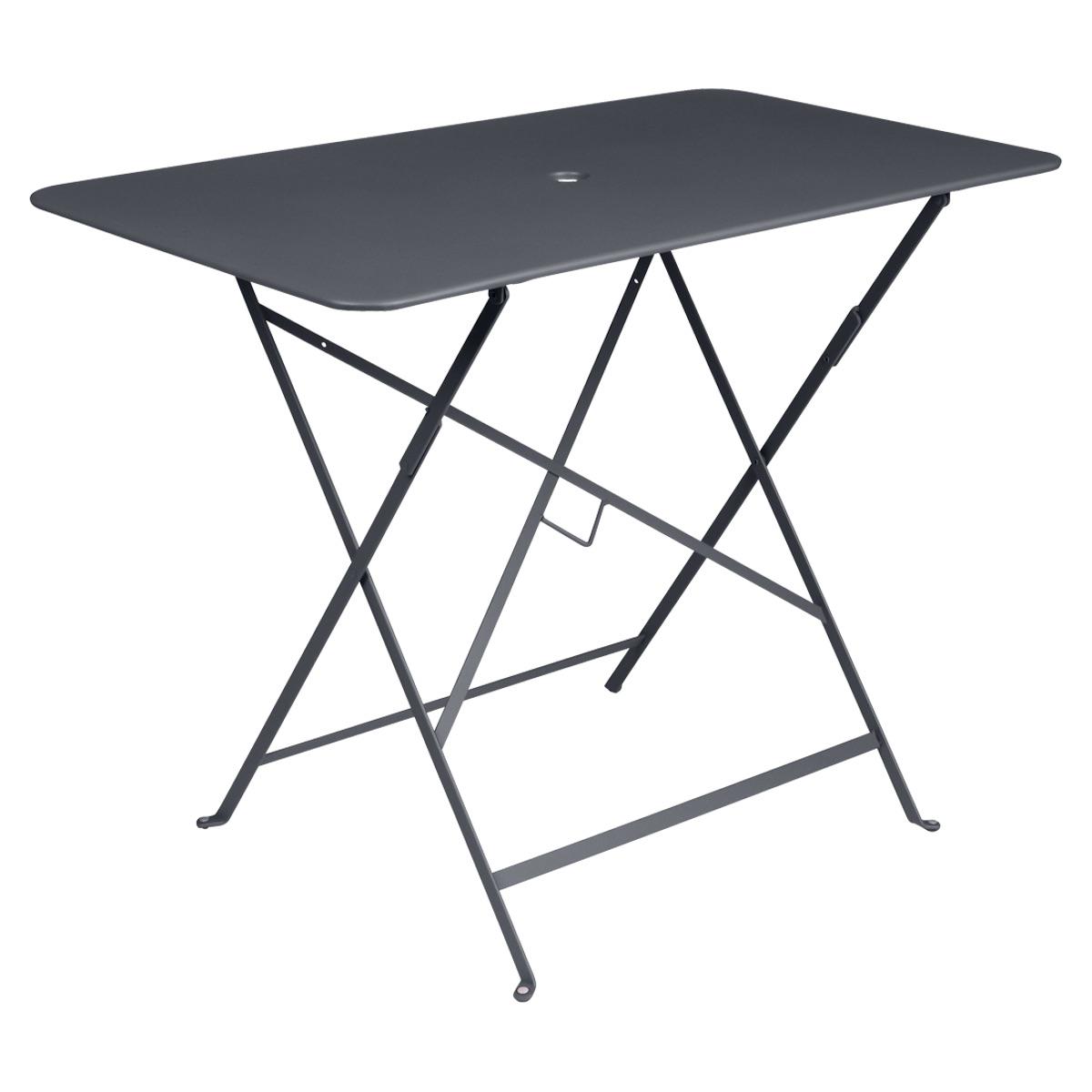 Table 97x57cm BISTRO Fermob gris carbone
