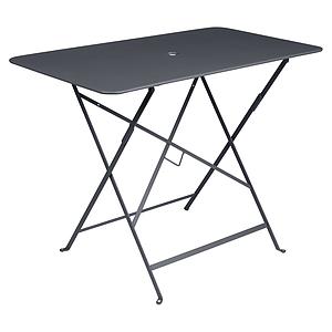 Table 97x57cm BISTRO Fermob gris carbone