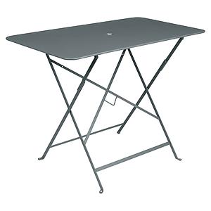 Table 97x57cm BISTRO Fermob gris orage