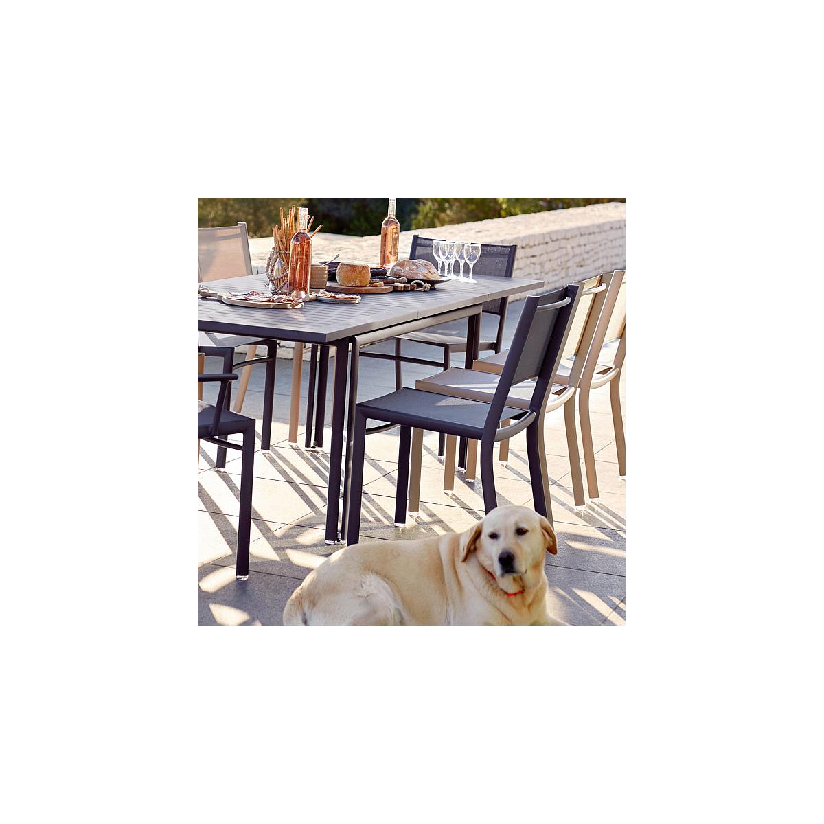 Table à allonge COSTA Fermob romarin