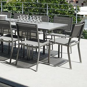 Table à allonge COSTA Fermob romarin