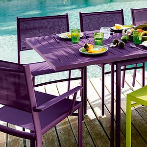 Table à allonge COSTA Fermob romarin