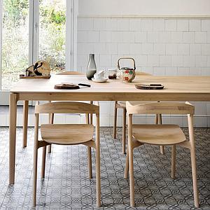 Table à manger BOK Ethnicraft 240x100cm chêne 