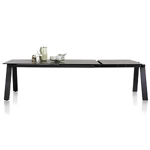 Table à rallonge 100x200(+80cm) STANFORD Henders & Hazel gris