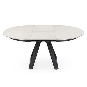 Table à rallonge 127cm ATLANTE Calligaris céramique sel