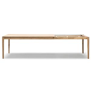 Table à rallonge 140/220x90cm BOK Ethnicraft chêne
