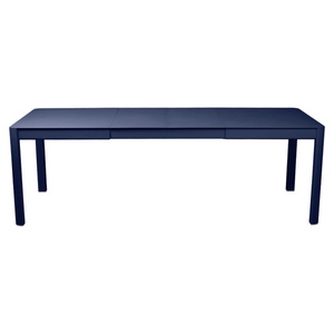 Table à rallonge 149/234x100cm RIBAMBELLE Fermob Bleu Abysse