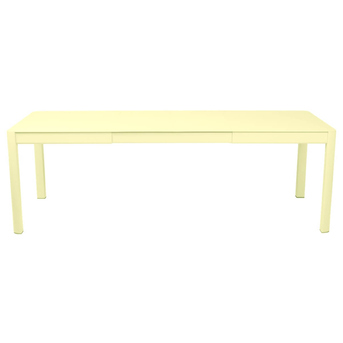 Table à rallonge 149/234x100cm RIBAMBELLE Fermob citron givré