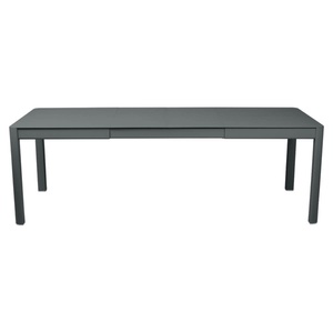 Table à rallonge 149/234x100cm RIBAMBELLE Fermob Gris Orage 