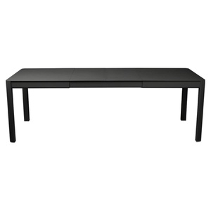 Table à rallonge 149/234x100cm RIBAMBELLE Fermob Réglisse