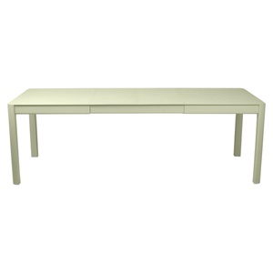Table à rallonge 149/234x100cm RIBAMBELLE Fermob Vert Tilleul