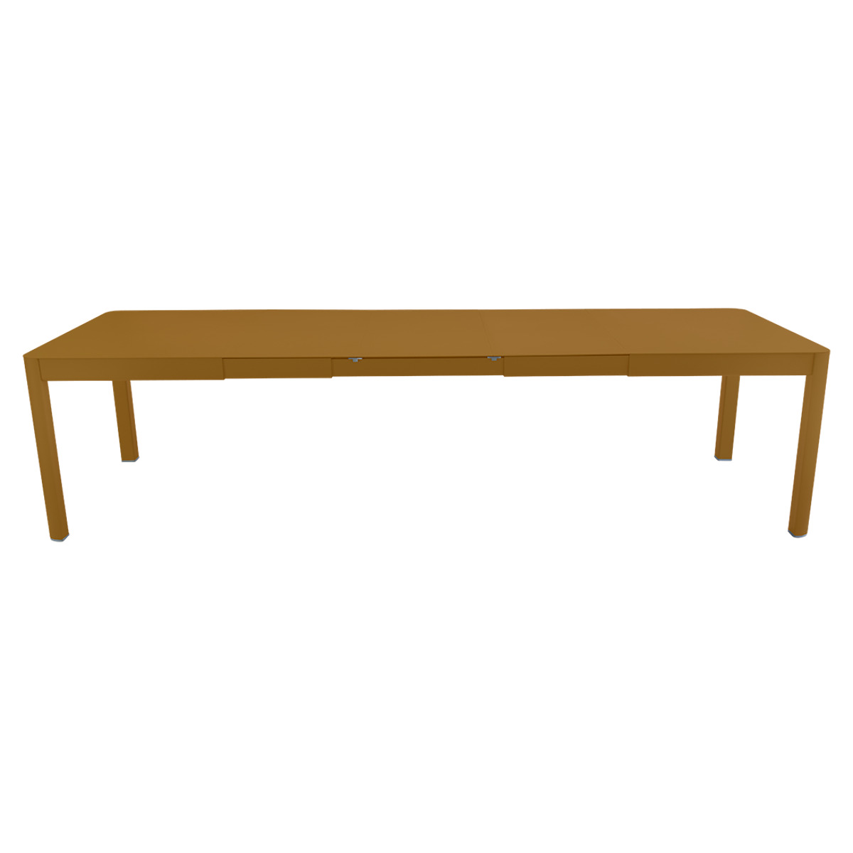 Table à rallonge 149/299x100cm RIBAMBELLE Fermob pain d'épices 