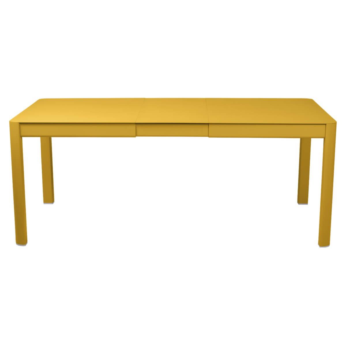 Table à rallonge 149/191x100cm RIBAMBELLE Fermob miel