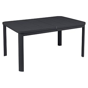 Table à rallonge 155/255x100cm OLERON Fermob carbone