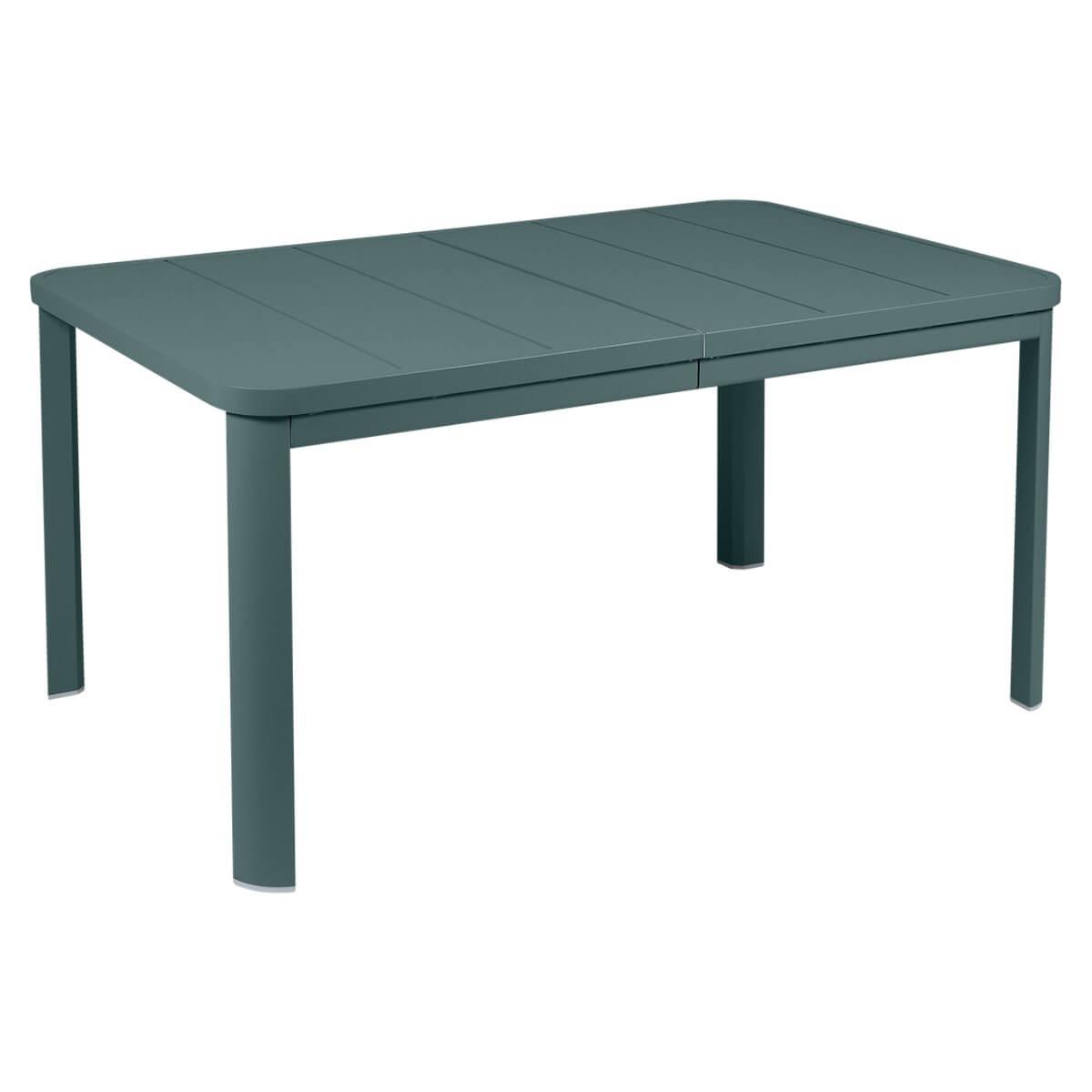 Table à rallonge 155/255x100cm OLERON Fermob gris orage
