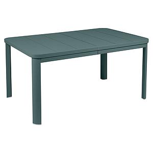 Table à rallonge 155/255x100cm OLERON Fermob gris orage
