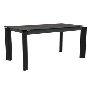 Table à rallonge 160/220x90cm DELTA Calligaris céramique plomb-gris opaque