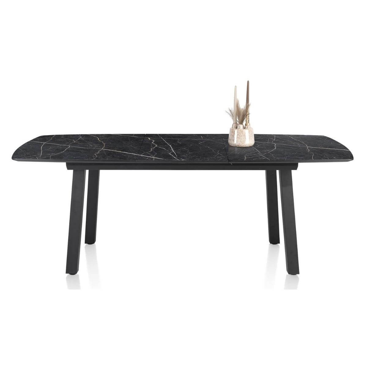 Table à rallonge 160( +50cm )x110cm PALACE Henders & Hazel onyx