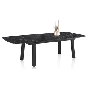 Table à rallonge 160( +50cm )x110cm PALACE Henders & Hazel onyx