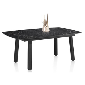 Table à rallonge 160( +50cm )x110cm PALACE Henders & Hazel onyx