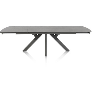 Table à rallonge 170(+60) cm x 100cm VEGAS Henders & Hazel Anthracite